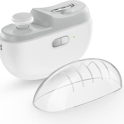 電動爪切り研削と研磨 2 in 1 多機能ポータブル自動爪グラインダー電動マニキュアツール